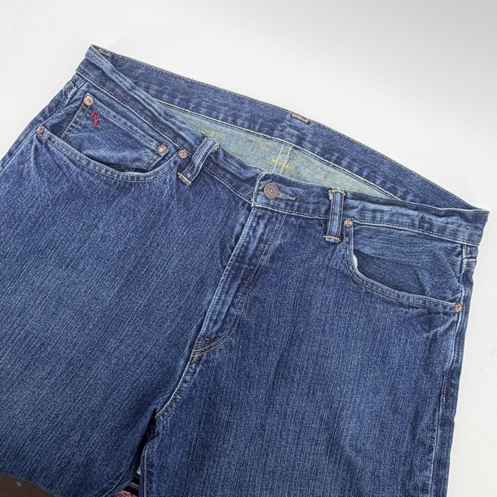 Polo Ralph Lauren Jeans Mens 36x34 Blue 867 Classic Fit Straight Leg Denim Pants